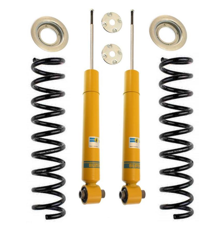 BMW Shock Absorber and Coil Spring Assembly – Rear (Standard Suspension Without Electronic Self-Leveling Suspension) (B6 Performance) 33531091548 – Bilstein 3809851KIT