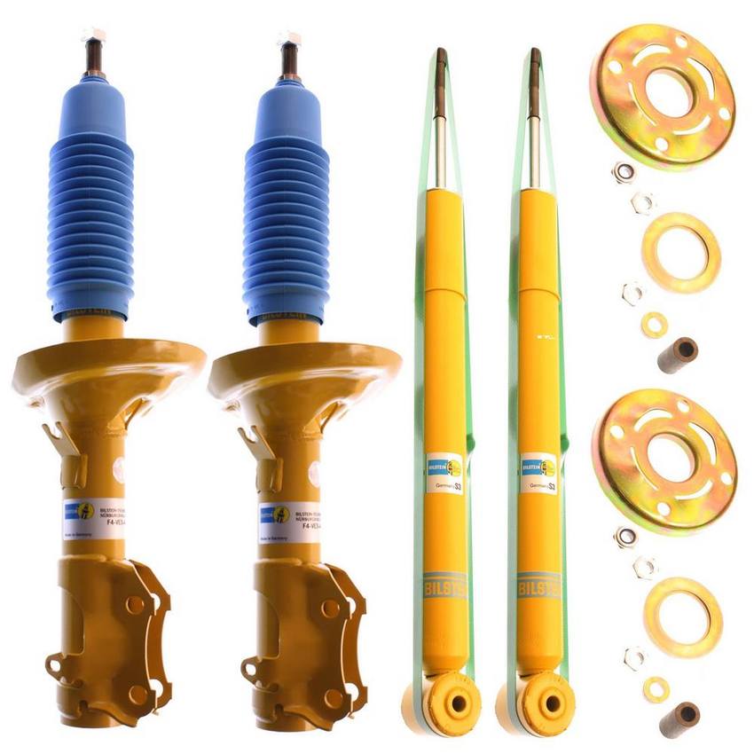 VW Suspension Strut and Shock Absorber Assembly Kit – Front and Rear (B8 Performance Plus) – Bilstein 3809923KIT