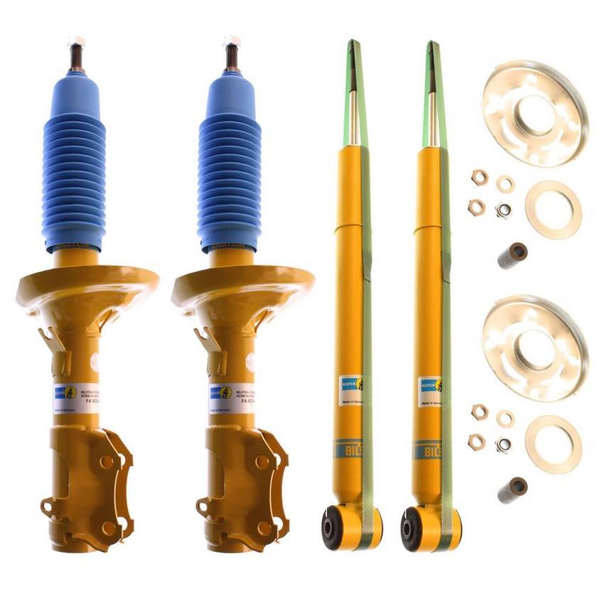 VW Suspension Strut and Shock Absorber Assembly Kit – Front and Rear (B8 Performance Plus) – Bilstein 3809925KIT