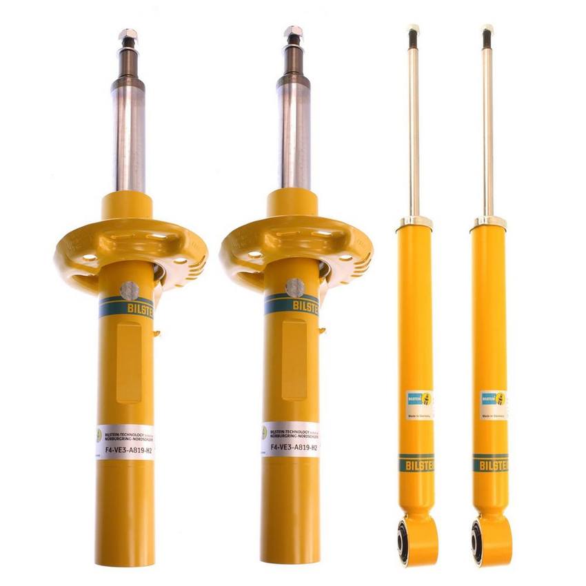 Audi VW Suspension Strut and Shock Absorber Assembly Kit – Front and Rear (B8 Performance Plus) – Bilstein 3809944KIT