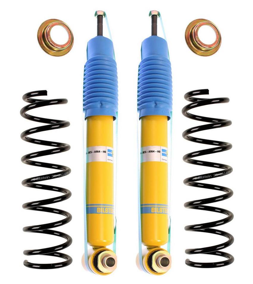 BMW Shock Absorber and Coil Spring Assembly – Rear (Standard Suspension) (B6 Performance) 33536761218 – Bilstein 3810092KIT