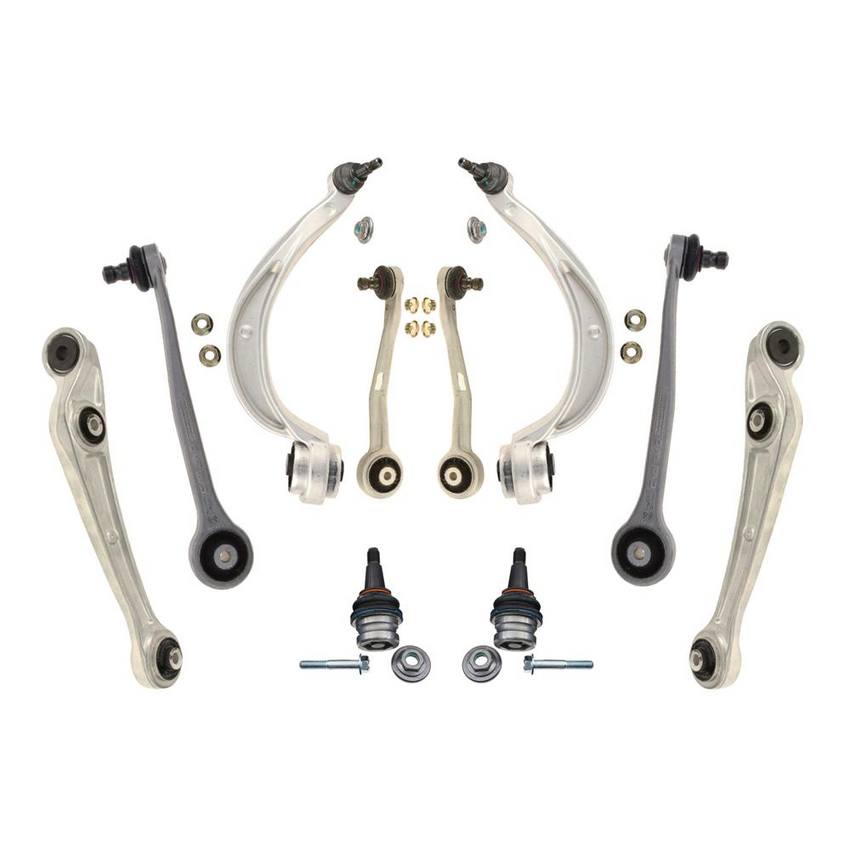 Porsche Suspension Control Arm Kit – Front (10 Pieces) N10425302 – TRW 3810249KIT