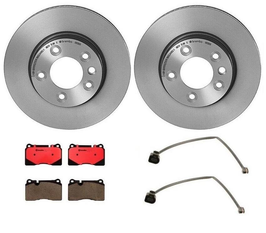 VW Brakes Kit – Brembo Pads and Rotors Front (330mm) (Ceramic) 7P6698151F – Brembo 3810279KIT