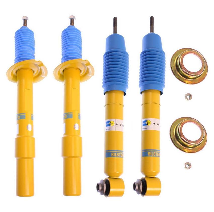 BMW Suspension Strut and Shock Absorber Assembly Kit – Front and Rear (B8 Performance Plus) – Bilstein 3810310KIT