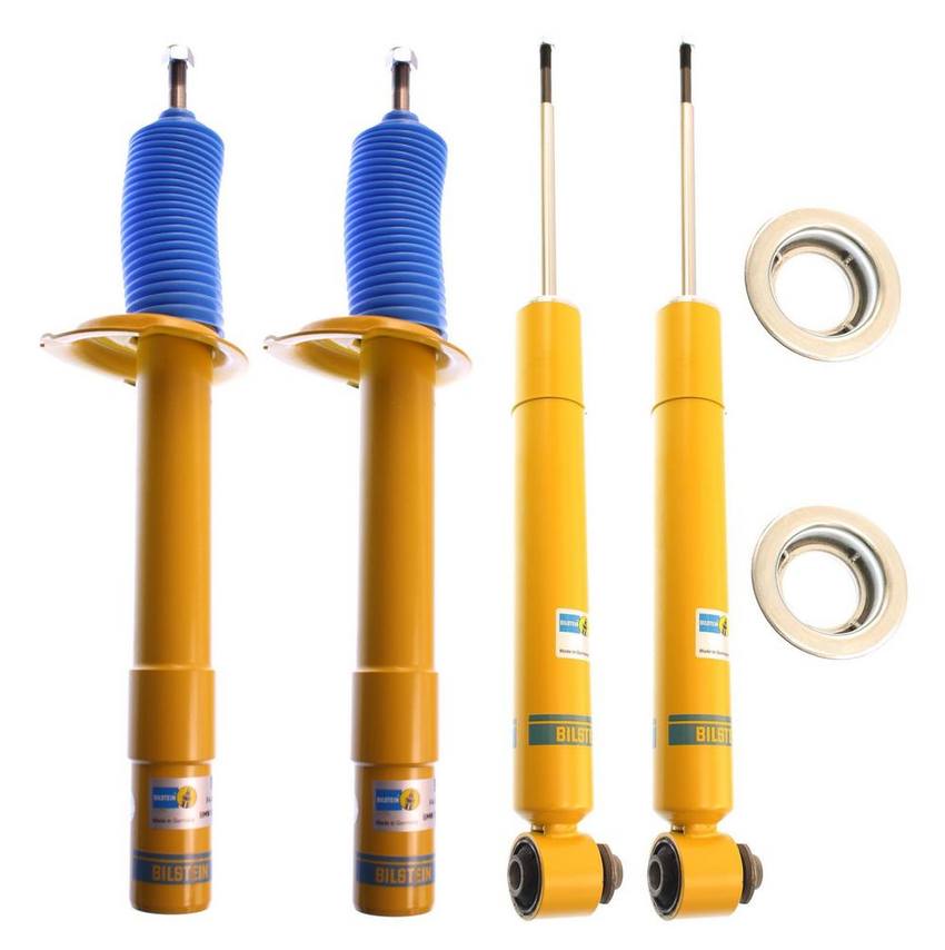 BMW Suspension Strut and Shock Absorber Assembly Kit – Front and Rear (Without Self-Leveling Suspension) (B8 Performance Plus) 33522229126 – Bilstein 3810331KIT