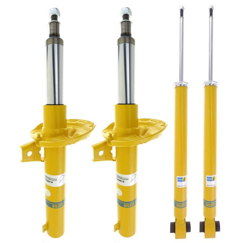 Audi VW Suspension Strut and Shock Absorber Assembly Kit – Front and Rear (B8 Performance Plus) – Bilstein 3812900KIT