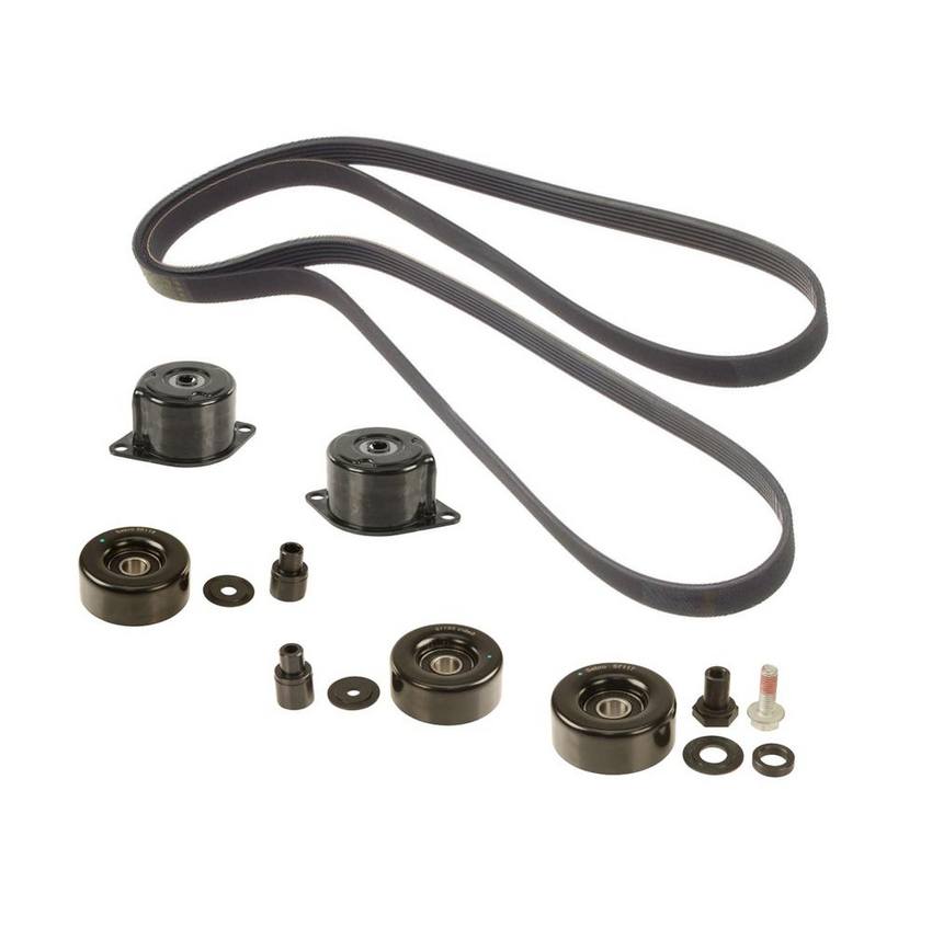 996 / 997.1 / 986 / 987 Accessory Belt Rollers with Accessory Belt Kit