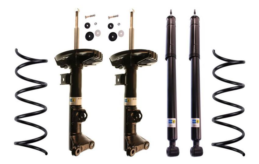 Mercedes Suspension Strut and Shock Absorber Assembly Kit – Front and Rear (Standard Suspension) (B4 OE Replacement) 2093261500 – Bilstein 3813591KIT