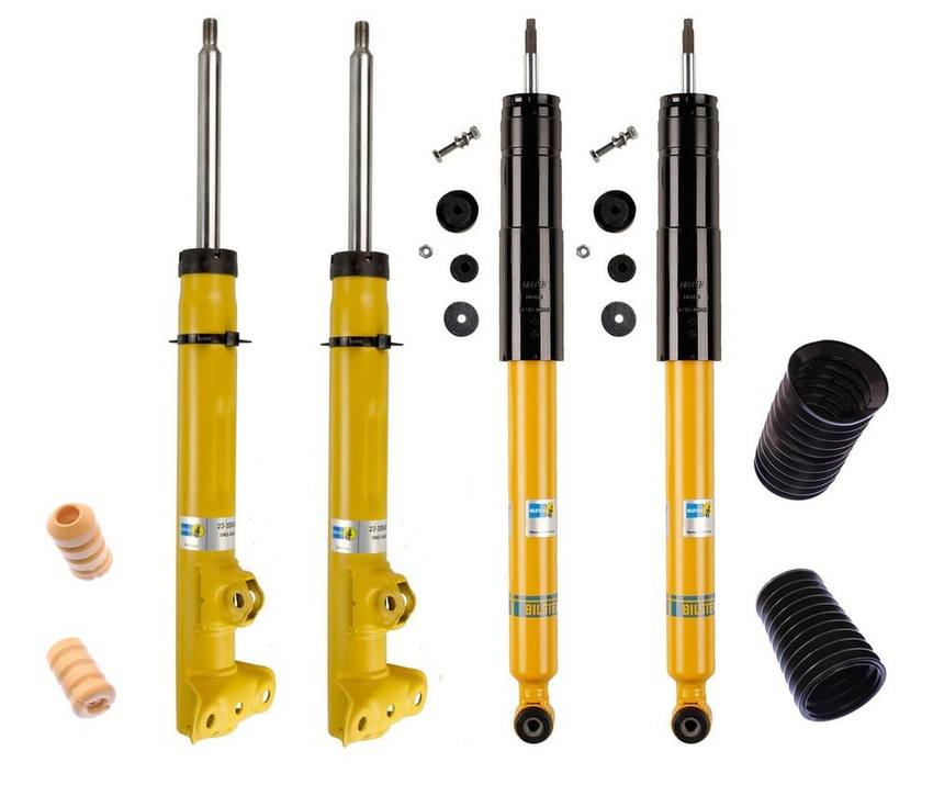 Mercedes Suspension Strut and Shock Absorber Assembly Kit – Front and Rear (without Self-Leveling Suspension) (B6 Performance) 1243262800 – Bilstein 3813847KIT