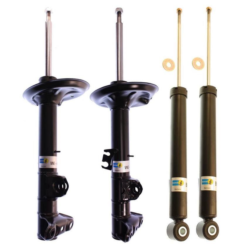 BMW Suspension Strut and Shock Absorber Assembly Kit – Front and Rear (Standard Suspension) (B4 OE Replacement) 33521135888 – Bilstein 3814022KIT