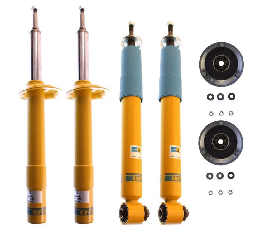 BMW Suspension Strut and Shock Absorber Assembly Kit – Front and Rear (without Self-Leveling Suspension) (B6 Performance) 33521094046 – Bilstein 3814210KIT