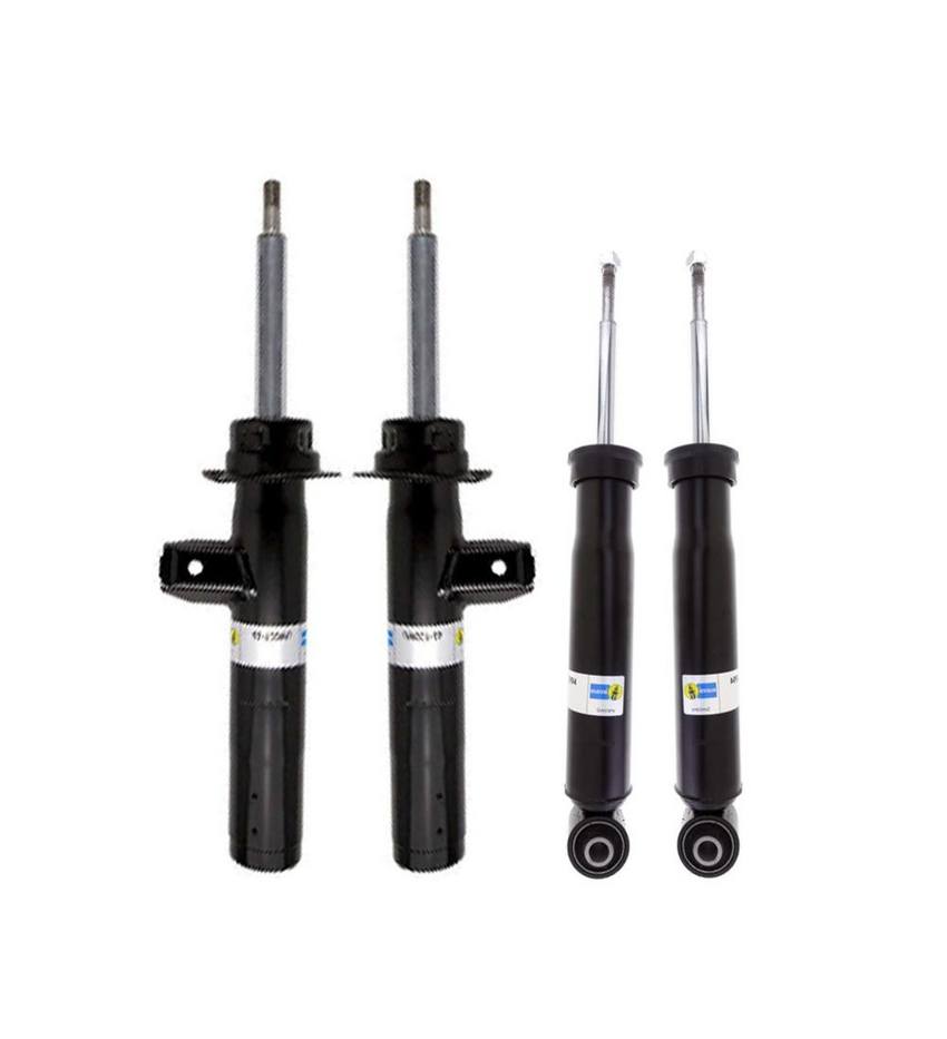 BMW Suspension Strut and Shock Absorber Assembly Kit – Front and Rear (B4 OE Replacement) 33526786525 – Bilstein 3814322KIT