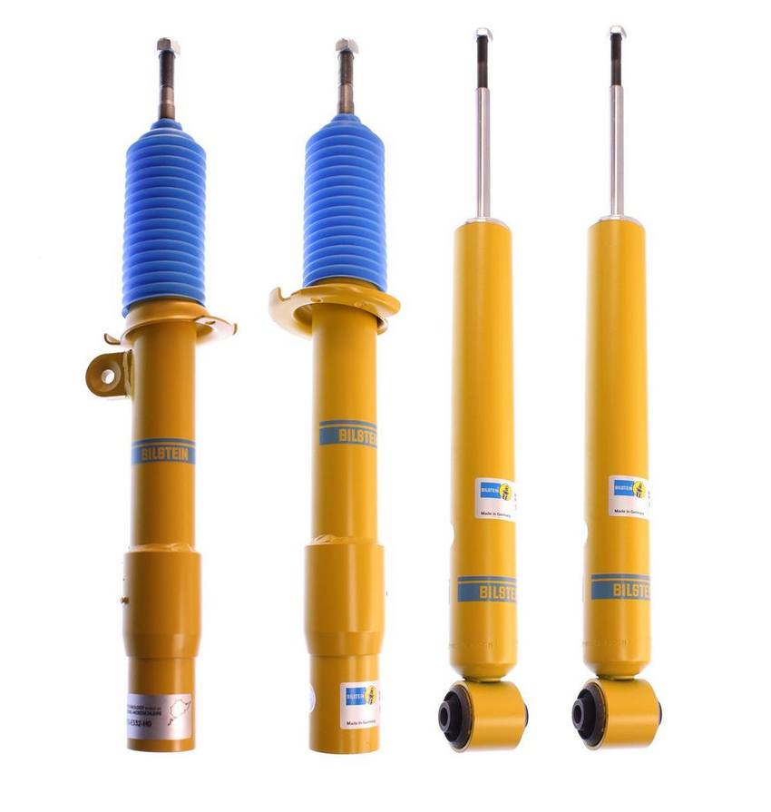 BMW Suspension Strut and Shock Absorber Assembly Kit – Front and Rear (without Electronic Suspension) (B6 Performance) 33527845548 – Bilstein 3815169KIT