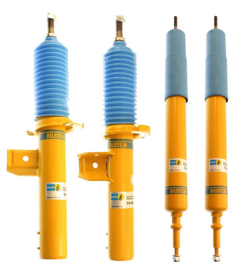 BMW Suspension Strut and Shock Absorber Assembly Kit – Front and Rear (B6 Performance) 33526796470 – Bilstein 3815843KIT