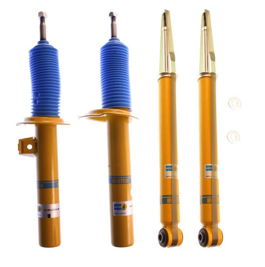 BMW Suspension Strut and Shock Absorber Assembly Kit – Front and Rear (B6 Performance) 33522283105 – Bilstein 3815868KIT