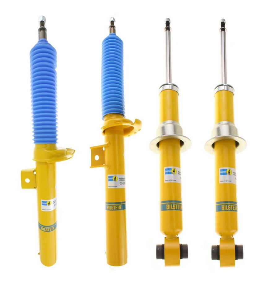 BMW Suspension Strut and Shock Absorber Assembly Kit – Front and Rear (without Electronic Suspension) (B6 Performance) 37126872327 – Bilstein 3815944KIT