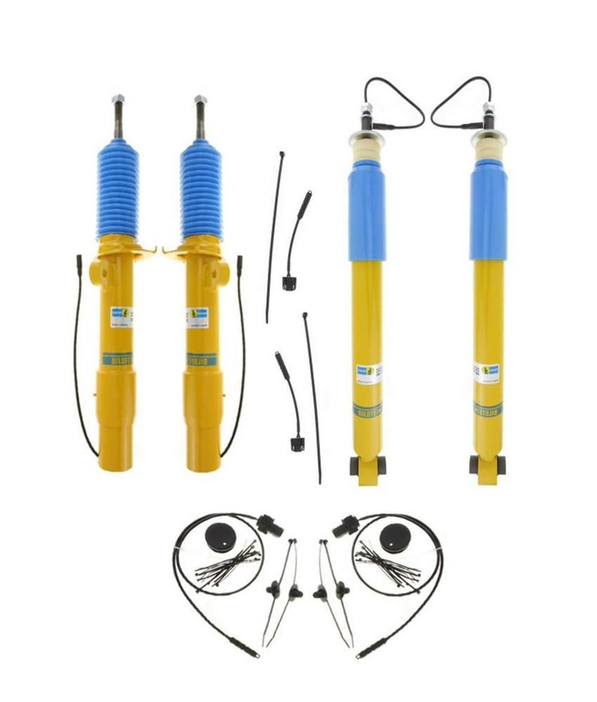 BMW Suspension Strut and Shock Absorber Assembly Kit – Front and Rear (with Electronic Suspension) (B6 Performance DampTronic) 33522284317 – Bilstein 3815993KIT