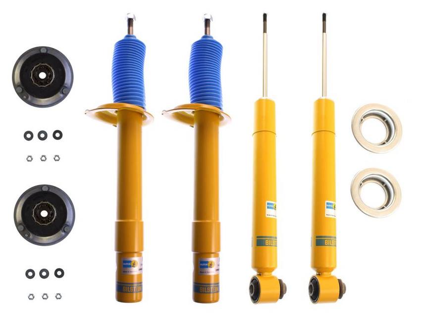 BMW Suspension Strut and Shock Absorber Assembly Kit – Front and Rear (B8 Performance Plus) 33522229126 – Bilstein 3816390KIT