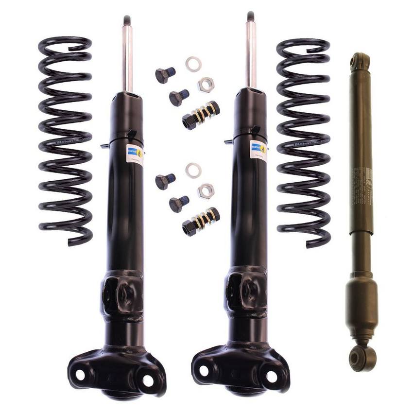 Mercedes Suspension Strut and Coil Spring Kit – Front (Standard Suspension without Self-Leveling Suspension) (B4 OE Replacement) 2087500336 – Bilstein 3816629KIT