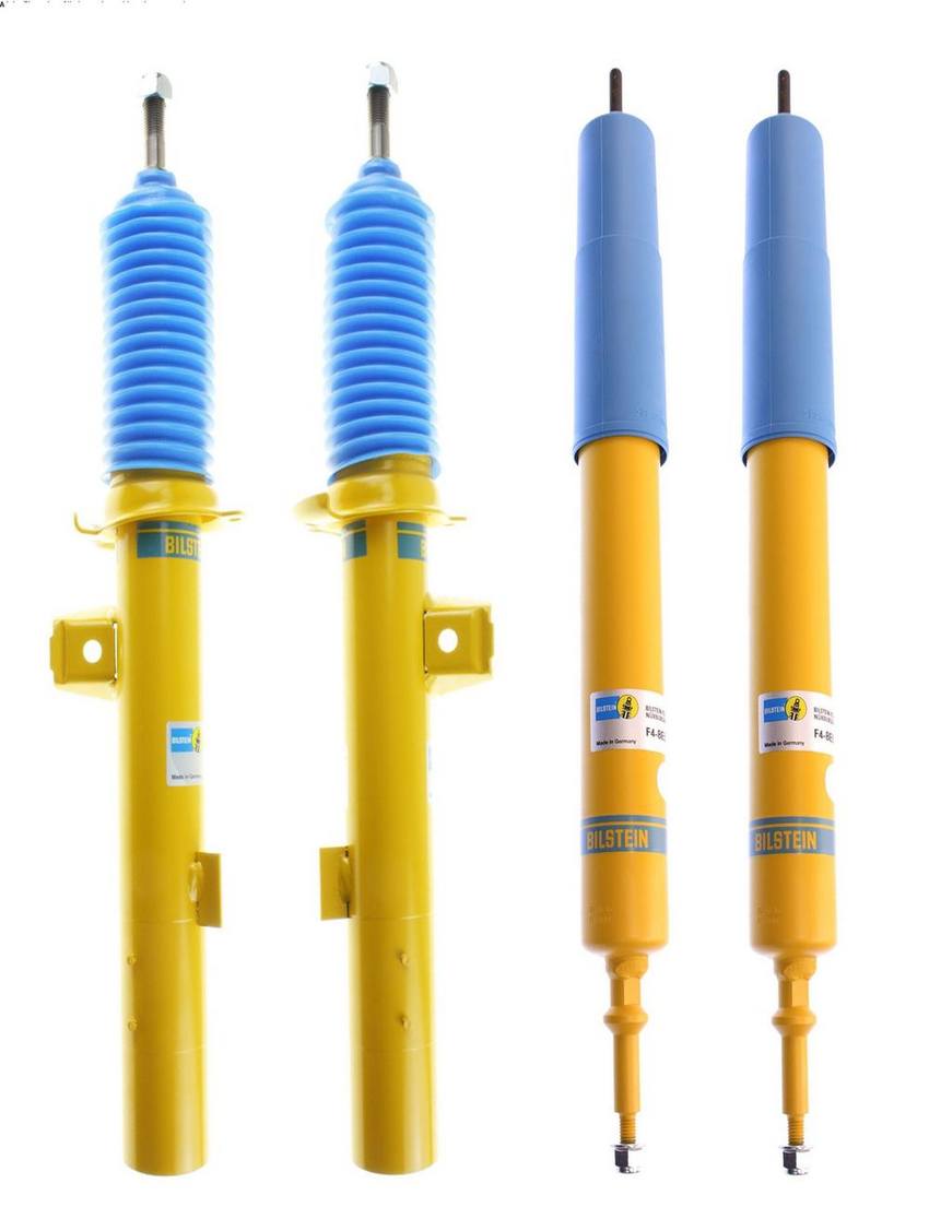 BMW Suspension Strut and Shock Absorber Assembly Kit – Front and Rear (Sport Suspension) (B8 Performance Plus) 33526796161 – Bilstein 3816654KIT