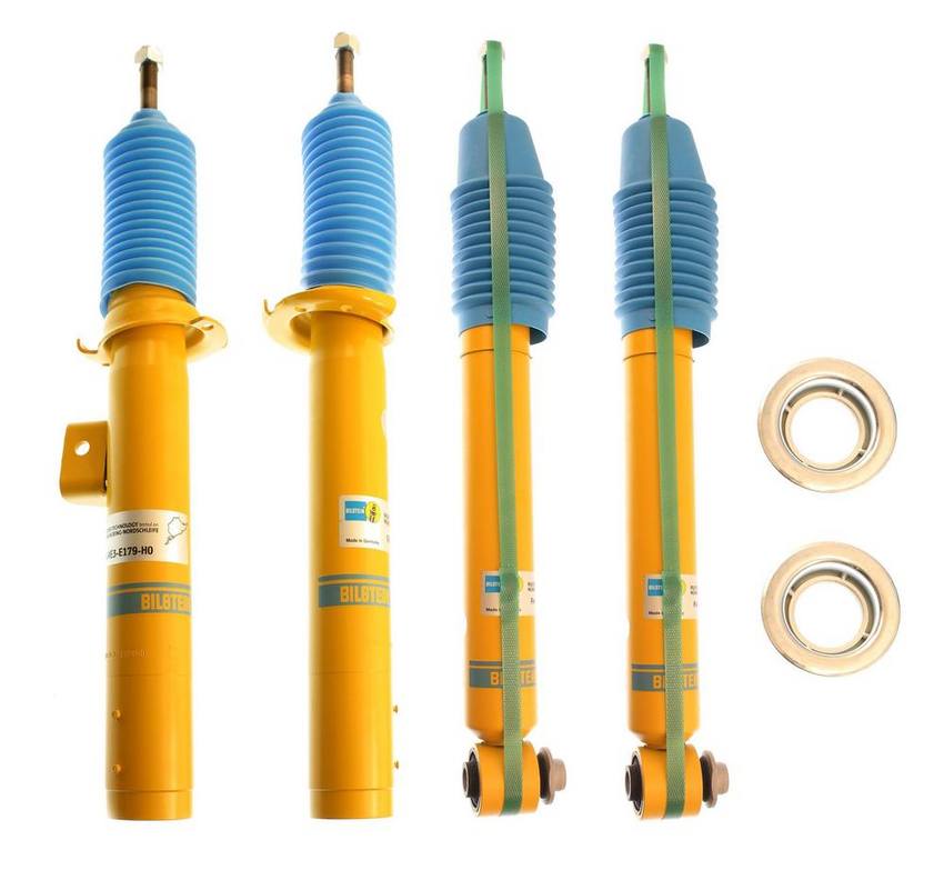 BMW Suspension Strut and Shock Absorber Assembly Kit – Front and Rear (B8 Performance Plus) – Bilstein 3816664KIT