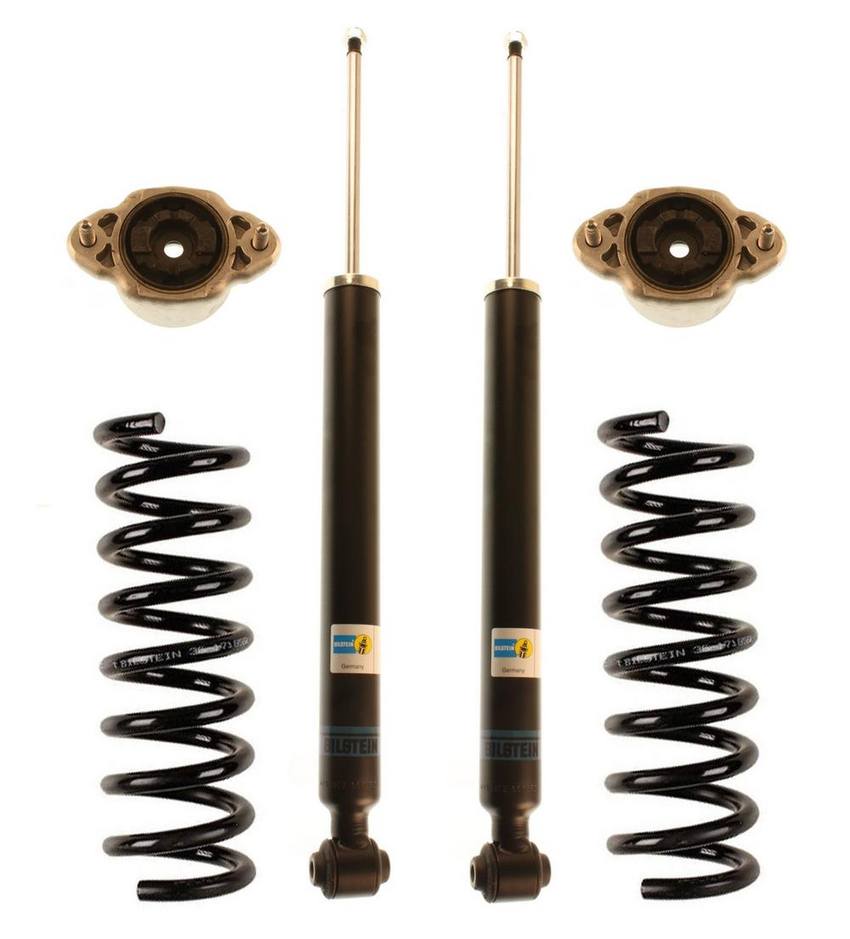 Mercedes Shock Absorber and Coil Spring Assembly – Rear (Standard Suspension) (B4 OE Replacement DampMatic) 2073204630 – Bilstein 3817071KIT