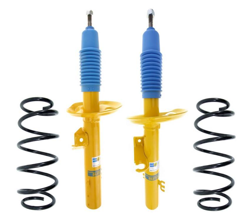 BMW Suspension Strut and Coil Spring Kit – Front (Standard Suspension) (B6 Performance) 31333412730 – Bilstein 3817300KIT