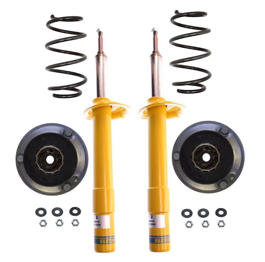 BMW Suspension Strut and Coil Spring Kit – Front (Standard Suspension) (B8 Performance Plus) 31336760943 – Bilstein 3817426KIT