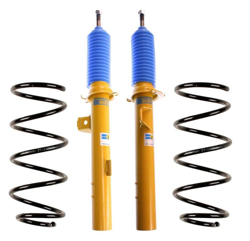 BMW Suspension Strut and Coil Spring Kit – Front (Standard Suspension) (B6 Performance) 31336767368 – Bilstein 3817455KIT