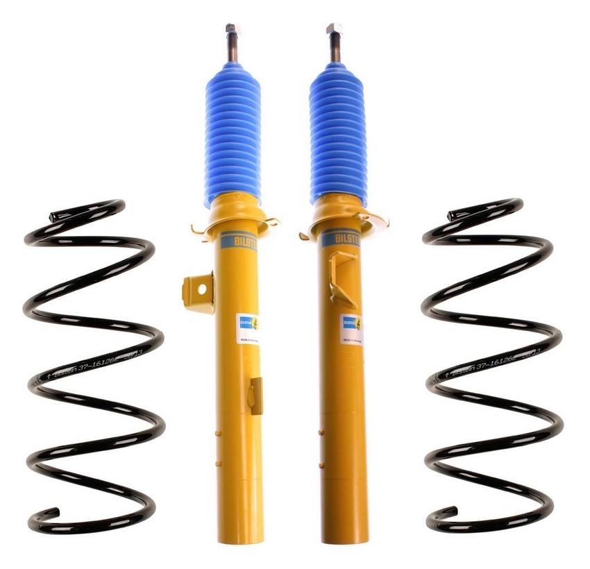 BMW Suspension Strut and Coil Spring Kit – Front (Standard Suspension) (B6 Performance) 31336767370 – Bilstein 3817459KIT