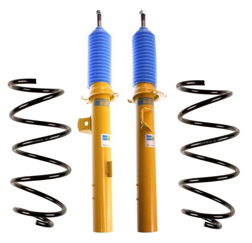 BMW Suspension Strut and Coil Spring Kit – Front (Standard Suspension) (B6 Performance) 31336767369 – Bilstein 3817460KIT