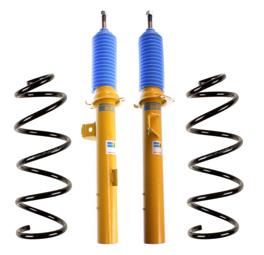 BMW Suspension Strut and Coil Spring Kit – Front (Heavy Duty Version for Standard Suspension) (B6 Performance) 31336767371 – Bilstein 3817467KIT