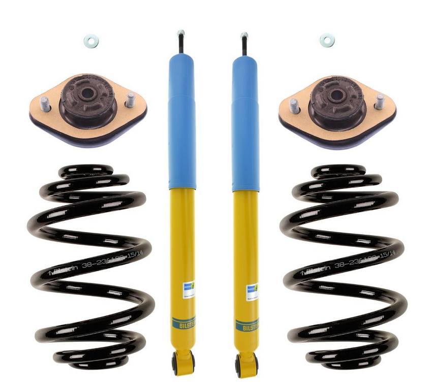 BMW Shock Absorber and Coil Spring Assembly – Rear (B8 Performance Plus) 33536750758 – Bilstein 3817481KIT