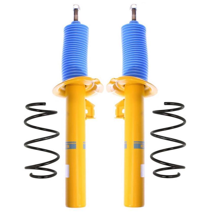 BMW Suspension Strut and Coil Spring Kit – Front (Standard Suspension) (B8 Performance Plus) 31331093068 – Bilstein 3817484KIT