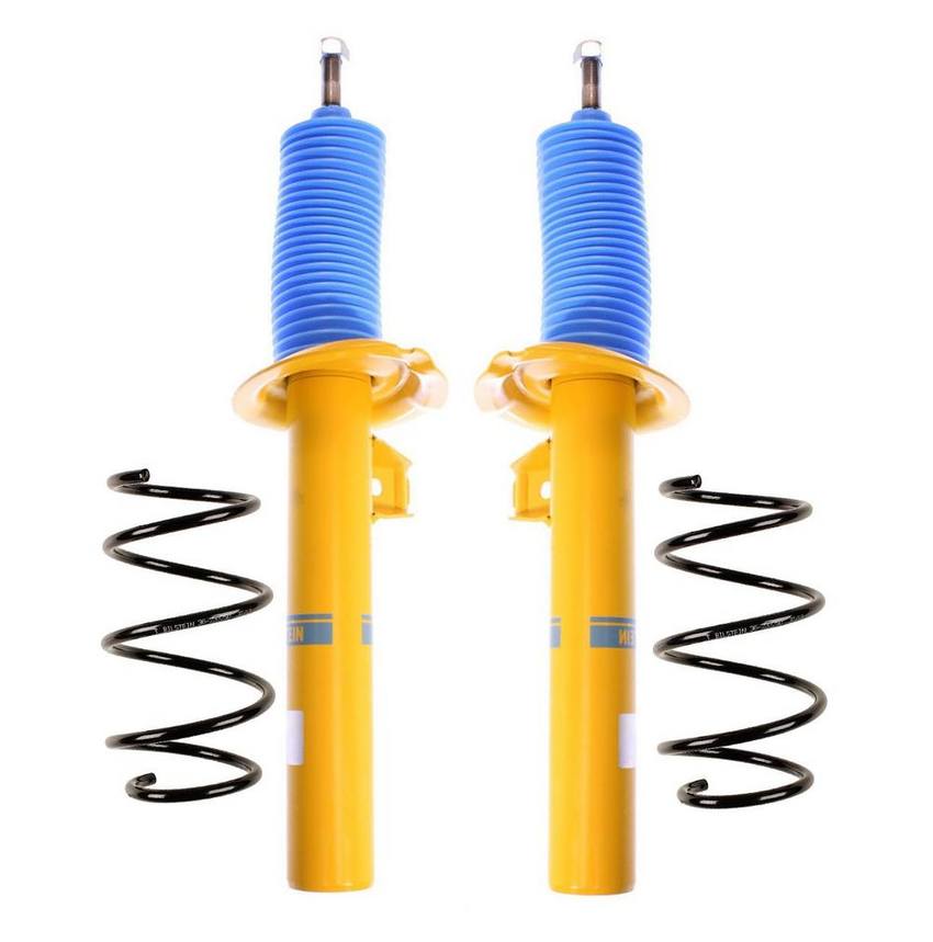 BMW Suspension Strut and Coil Spring Kit – Front (B8 Performance Plus) 31331093082 – Bilstein 3817491KIT