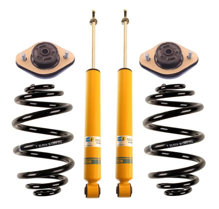 BMW Shock Absorber and Coil Spring Assembly – Rear (Standard Suspension) (B8 Performance Plus) 33539059281 – Bilstein 3817493KIT