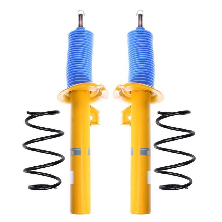 BMW Suspension Strut and Coil Spring Kit – Front (Standard Suspension) (B8 Performance Plus) 31331096184 – Bilstein 3817496KIT