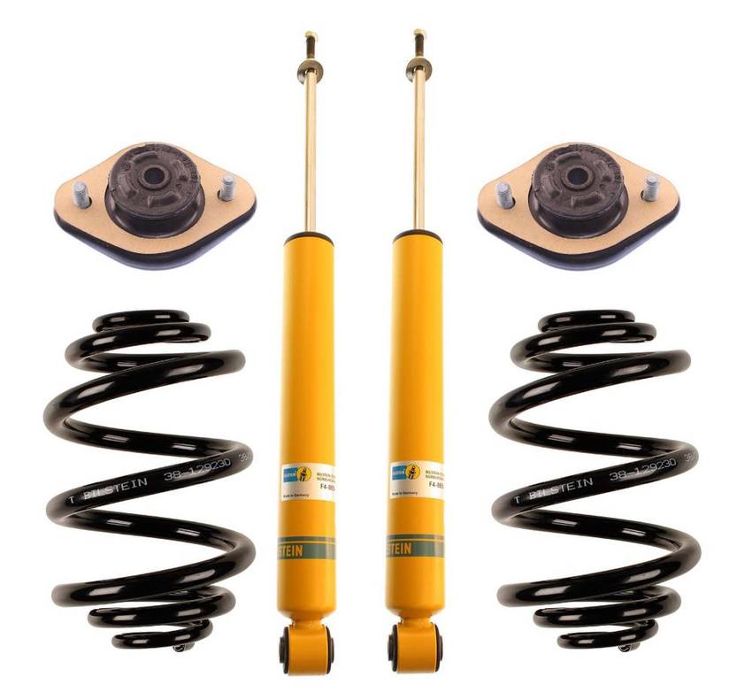 BMW Shock Absorber and Coil Spring Assembly – Rear (Standard Suspension) (B8 Performance Plus) 33536750760 – Bilstein 3817498KIT