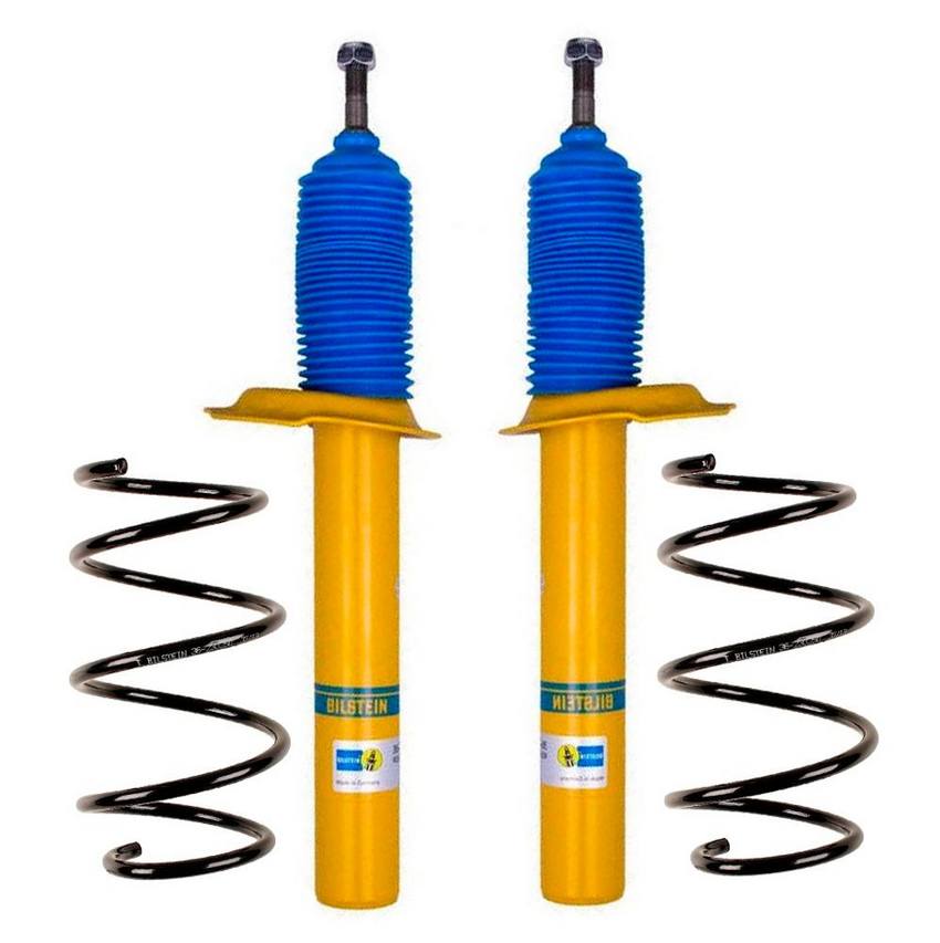 BMW Suspension Strut and Coil Spring Kit – Front (B8 Performance Plus) 31331093082 – Bilstein 3817514KIT