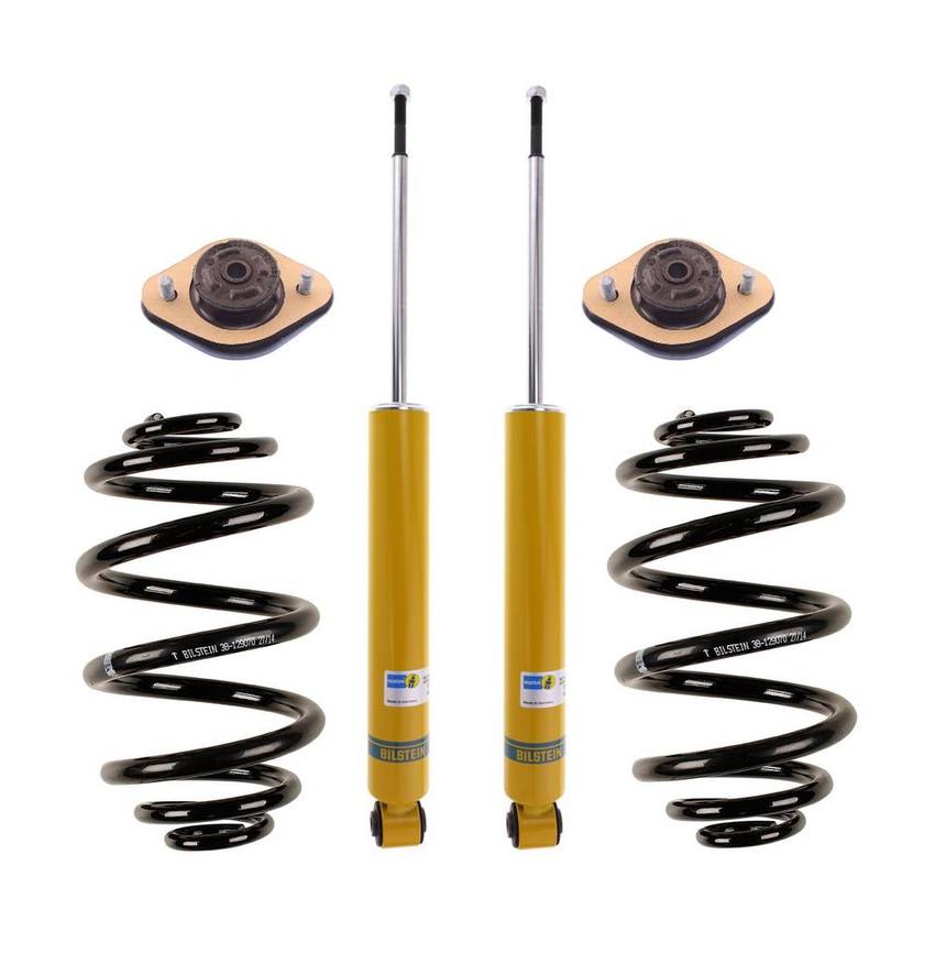 BMW Shock Absorber and Coil Spring Assembly – Rear (Standard Suspension) (B6 Performance) 33539059281 – Bilstein 3817518KIT