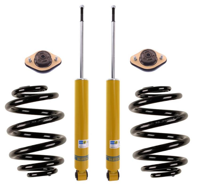 BMW Shock Absorber and Coil Spring Assembly – Rear (Sport Suspension) (B6 Performance) 33531095710 – Bilstein 3817527KIT