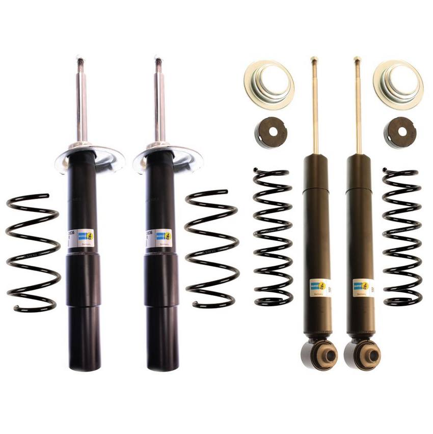 Suspension Strut and Shock Absorber Assembly Kit – Front and Rear (Heavy Duty Version for Standard Suspension) (B4 OE Replacement)