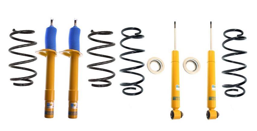 BMW Suspension Strut and Shock Absorber Assembly Kit – Front and Rear (Standard Suspension) (B8 Performance Plus) 33531093634 – Bilstein 3818425KIT