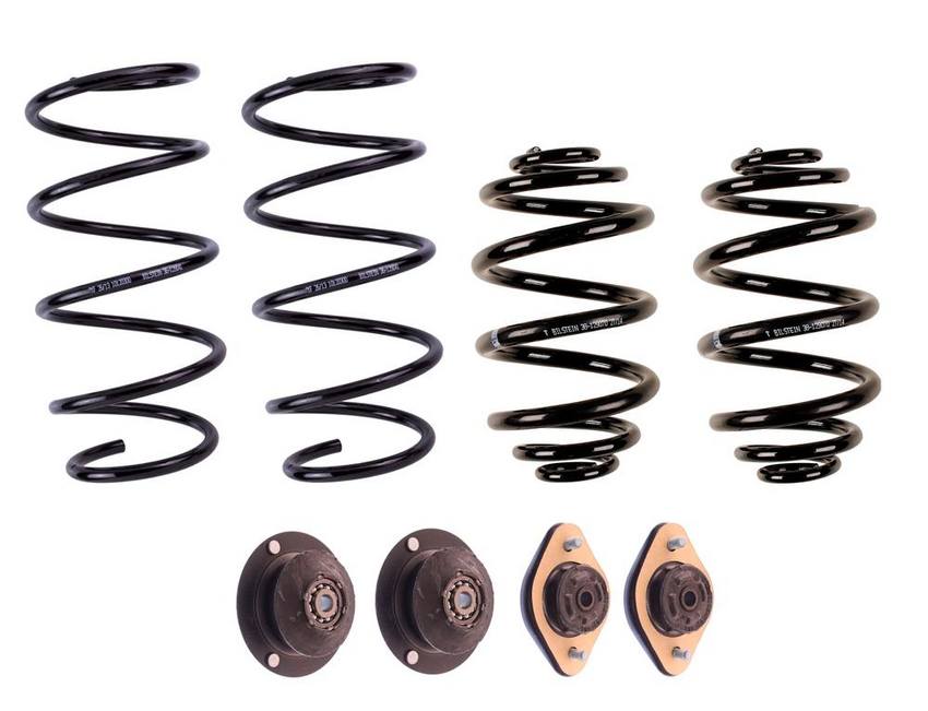 BMW Coil Spring Set – Front and Rear (Standard Suspension) (B3 OE Replacement) 33539059281 – Bilstein 3819918KIT