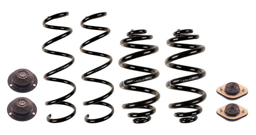 BMW Coil Spring Set – Front and Rear (Standard Suspension) (B3 OE Replacement) 33539059281 – Bilstein 3819920KIT