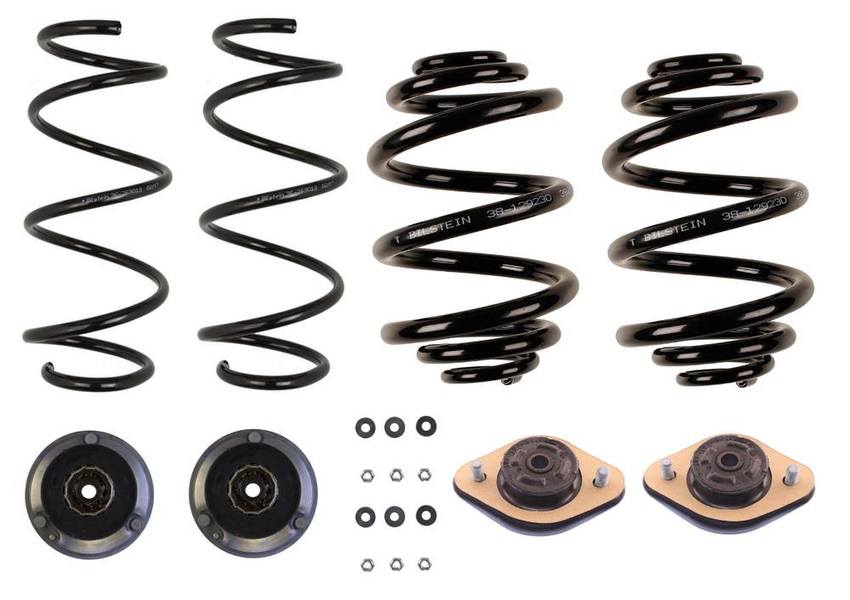 BMW Coil Spring Set – Front and Rear (Standard Suspension) (B3 OE Replacement) 33536750760 – Bilstein 3819926KIT