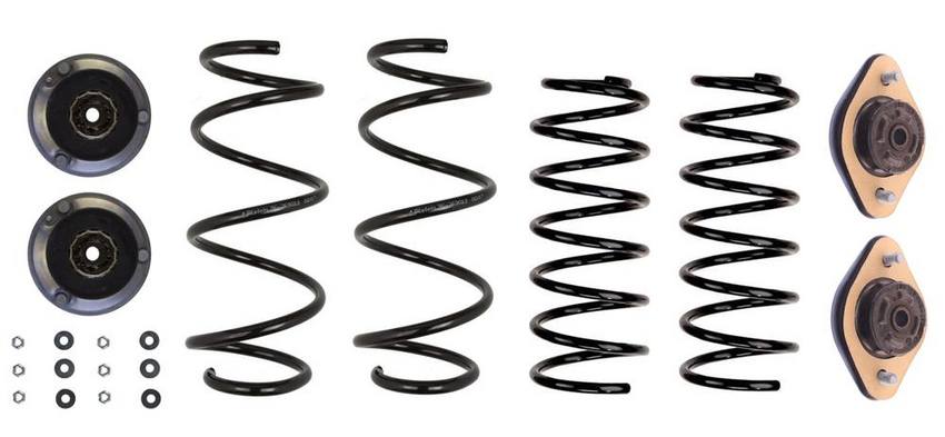 BMW Coil Spring Set – Front and Rear (Standard Suspension) (B3 OE Replacement) 33531095736 – Bilstein 3819928KIT