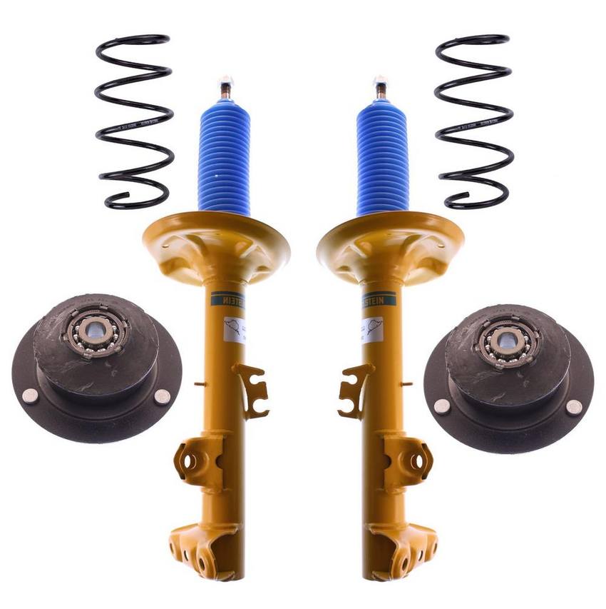 BMW Suspension Strut and Coil Spring Kit – Front (Standard Suspension) (B6 Performance) 31336779613 – Bilstein 3819934KIT