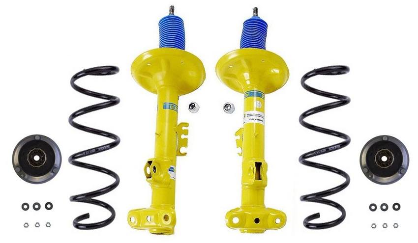 BMW Suspension Strut and Coil Spring Kit – Front (Heavy Duty Version for Standard Suspension) (B8 Performance Plus) 31336760943 – Bilstein 3819935KIT