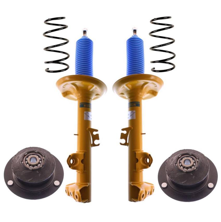 BMW Suspension Strut and Coil Spring Kit – Front (Standard Suspension) (B6 Performance) 31336779613 – Bilstein 3819939KIT